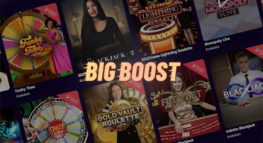 How to register a new account with nonline Big Boost casino